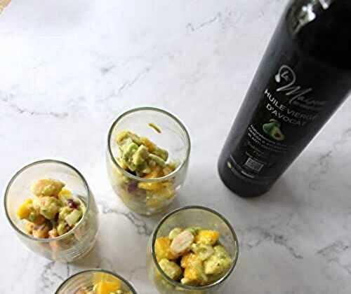 Verrines avocat, crevette & mangue : fraîcheur et gourmandise en toute simplicité