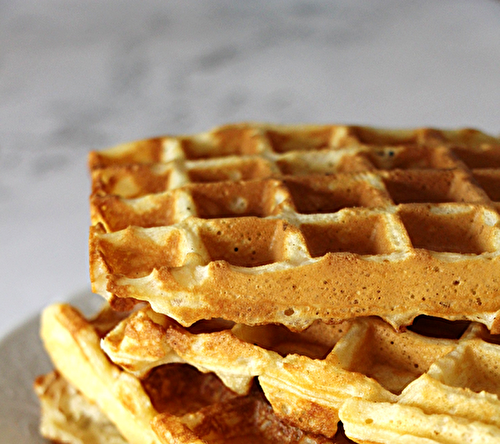 Recette de gaufres moelleuses
