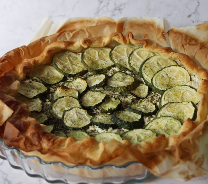 Tarte feuilletée aux courgettes et au fromage frais : fraîcheur et simplicité pour vos repas d’été