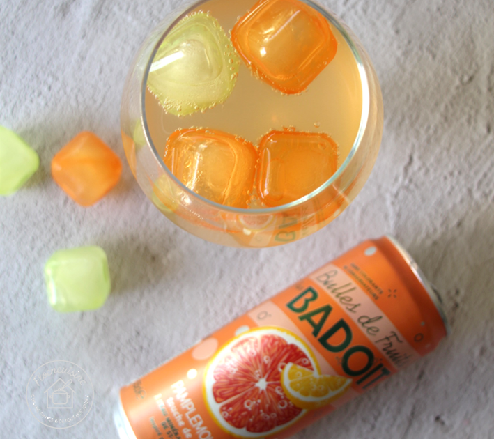 Cocktail Pamplemousse Badoit Bulles de Fruits & Rhum : la recette pétillante de l’été