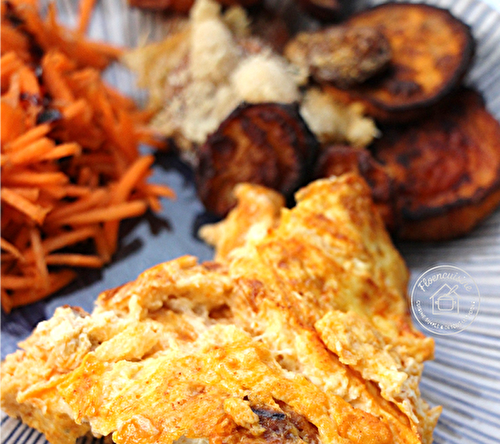 Omelette au chorizo et gruyère : recette simple et savoureuse