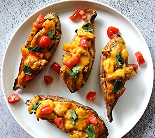  Poulet à la mexicaine et patates douces rôties : recette revisitée, gourmande et healthy