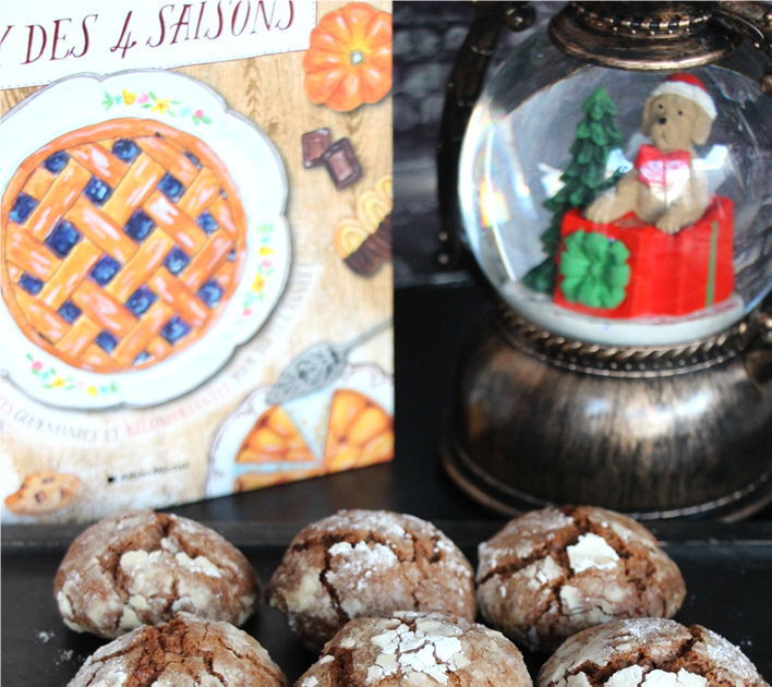 Crinkles Cookies au chocolat : petits biscuits craquelés et moelleux à faire chez soi