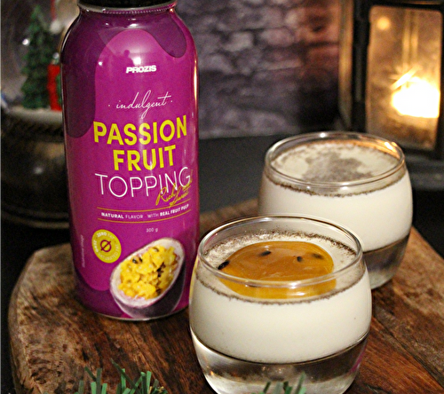 Panna Cotta Vanille Passion pour Noël avec Prozis