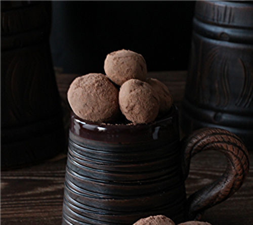 Truffes au chocolat et Grand Marnier : la gourmandise chic et facile