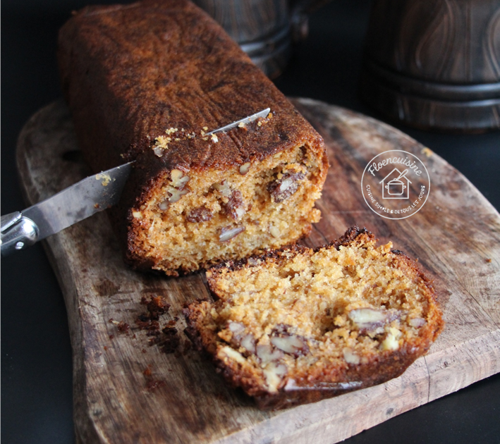 Cake au miel et noix de pécan de Cyril Lignac : moelleux irrésistible maison