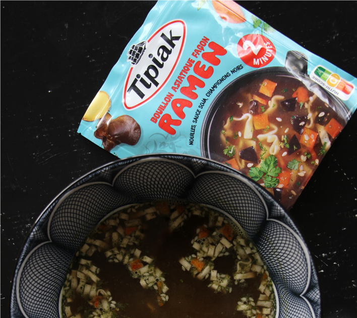 J'ai testé : bouillon asiatique façon Ramen Tipiak