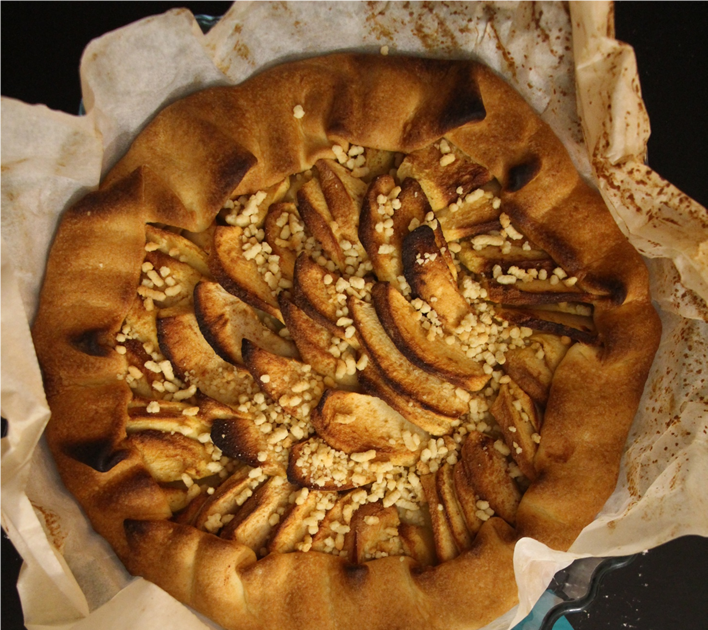 Tarte aux pommes simplement gourmande