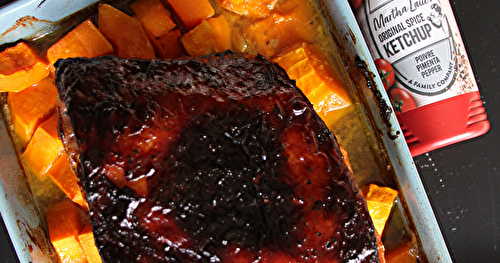 Carré de porc rôti au ketchup poivre et butternut : la recette gourmande et facile au four