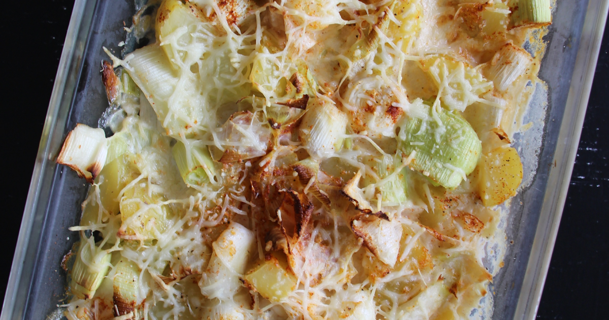 Gratin fondant poireaux et pommes de terre : la recette simple et irrésistible