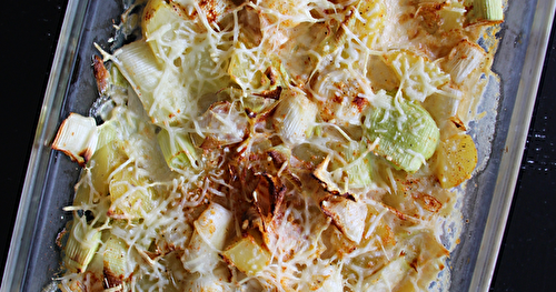 Gratin fondant poireaux et pommes de terre : la recette simple et irrésistible