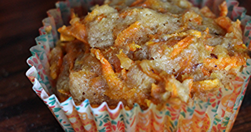 Muffins moelleux façon carrot cake