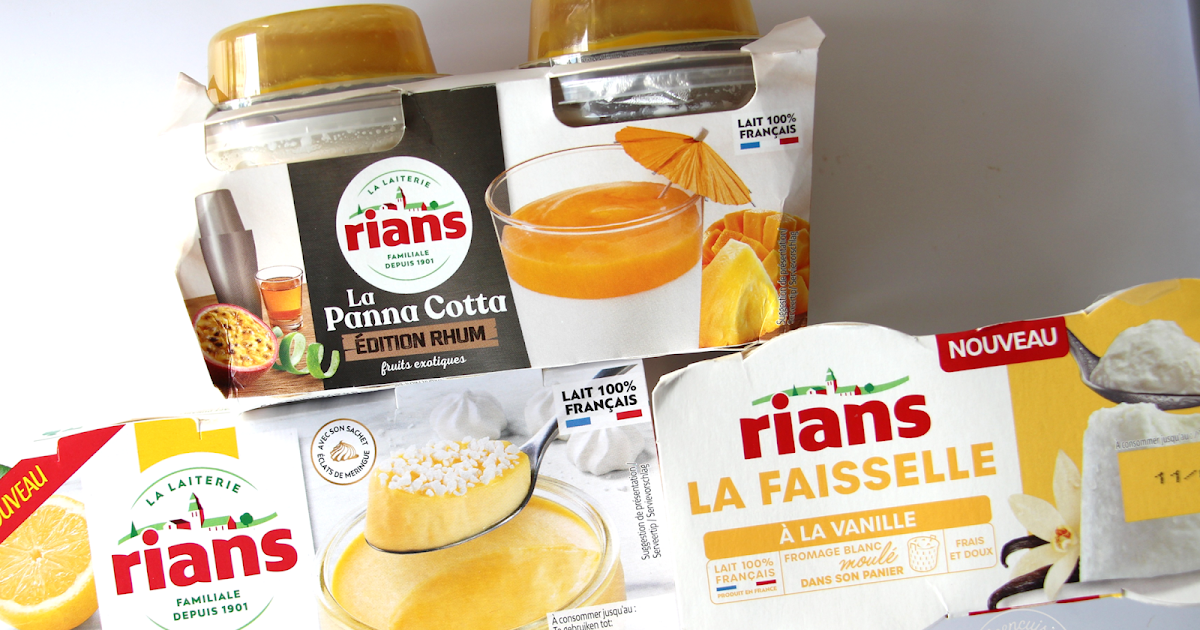 J'ai testé trois desserts Rians : mon avis sur ces nouveautés