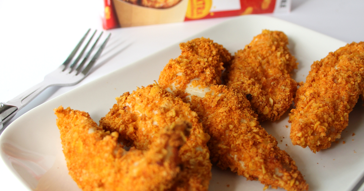 Aiguillettes de poulet croustillantes à l'Air Fryer avec la chapelure Crispy aux épices douces Tipiak