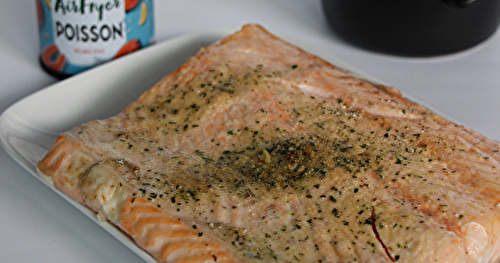 Saumon au Air Fryer : une cuisson parfaite, moelleuse et savoureuse