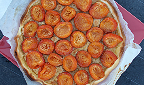 Tarte amandine aux abricots