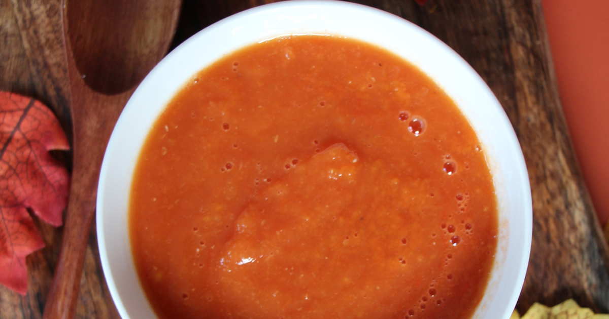 Le goût du jus de tomate de l’été… mais en soupe chaude