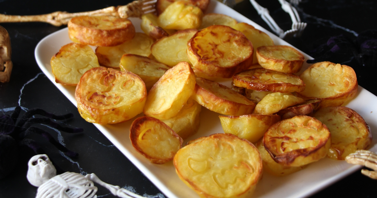 Patates monsters à l'air fryer pour Halloween