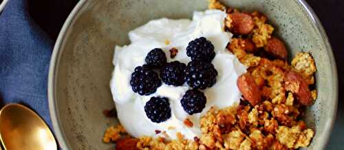 Envie de petits-déjeuners équilibrés et savoureux? Faites votre granola maison!