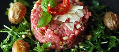 Tartare de boeuf au couteau