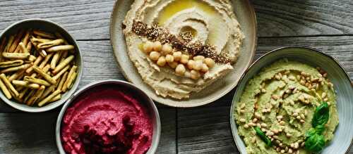 Trio de houmous