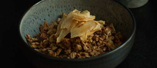 Granola aux poires - Foodiez ateliers culinaires