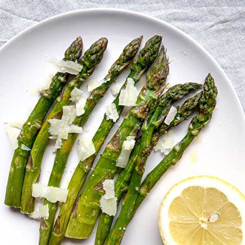 Asperges au four