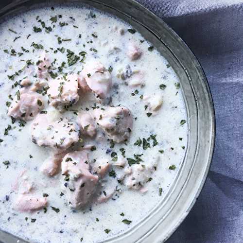 Blanquette de saumon