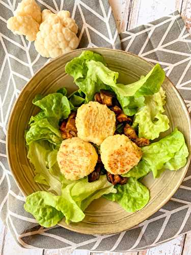 Boulettes de chou-fleur au four