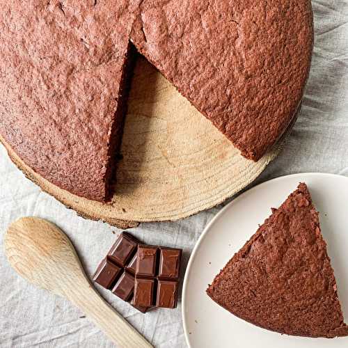 Cake chocolat courgette - Fourneaux Et Fourchettes