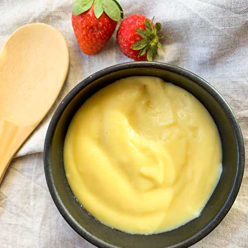 Crème pâtissière pour gâteau