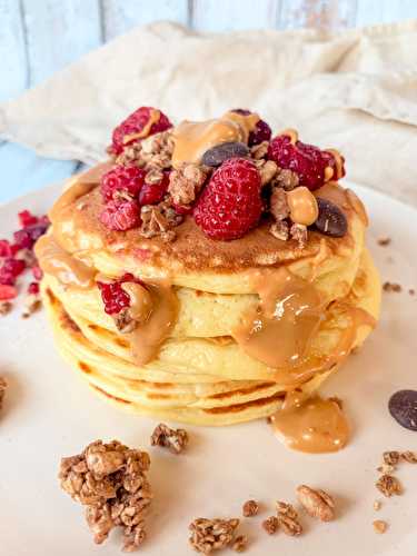 Pancakes au fromage blanc