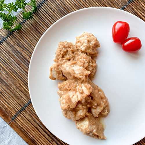 Poulet au beurre de cacahuète