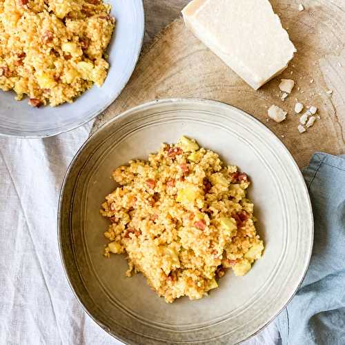 Risotto au boulgour