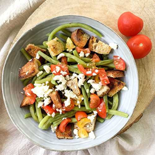 Salade de haricots verts