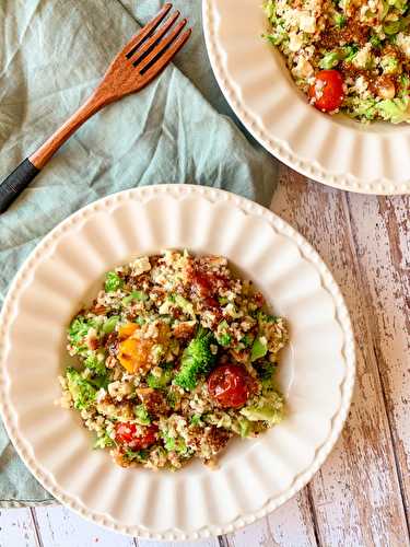 Salade de quinoa et brocoli - Fourneaux Et Fourchettes