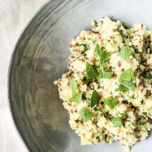 Salade de quinoa et épinards frais - Fourneaux Et Fourchettes