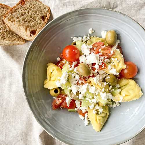 Salade de tortellini à la grecque