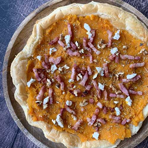 Tarte au butternut