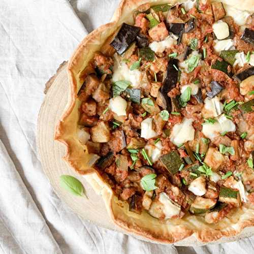 Tarte aux légumes du soleil