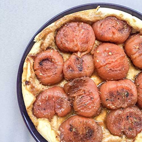 Tarte tatin à la tomate