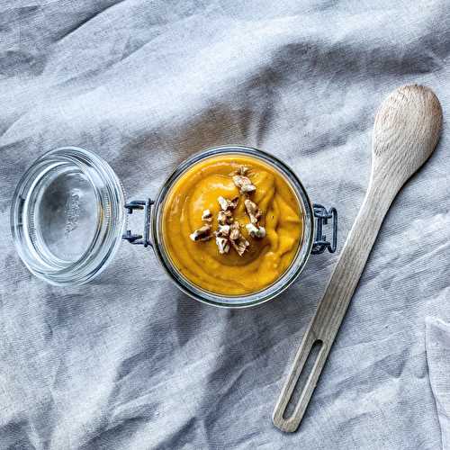 Velouté de potiron et pomme de terre