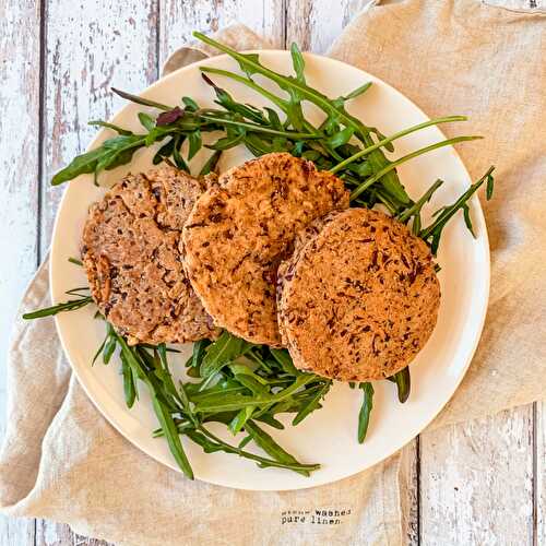 Galettes aux haricots rouges