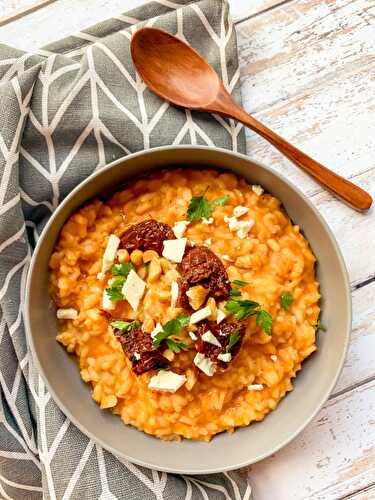 Risotto a la patate douce