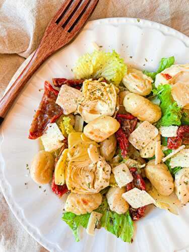 Salade de gnocchis - Fourneaux Et Fourchettes