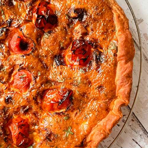 Tarte aux tomates