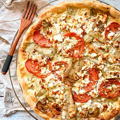 Tarte d'été aux légumes