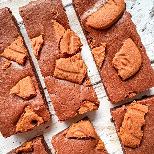 Brownie au chocolat et speculoos