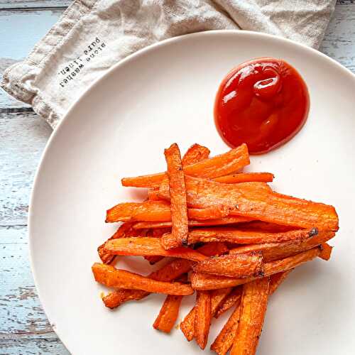 Frites de carottes - Fourneaux Et Fourchettes