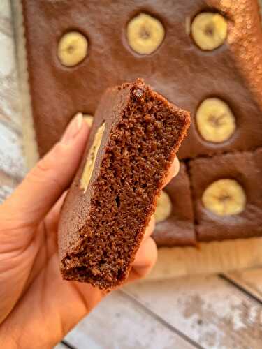 Fondant chocolat à la compote (sans beurre ni sucre)